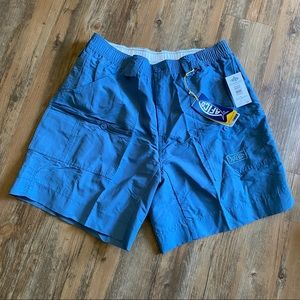 Aftco original fishing shorts size 38 air blue 8” inseam NWT